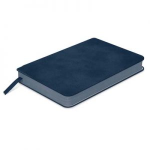 The TRENDS Demio Notebook Small is a small notebook with flexible PU Cover.  Pen holder.  Multiple branding options. 3 colours.