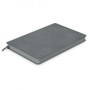 The TRENDS Demio Notebook Medium is a medium notebook with flexible PU Cover.  Pen holder.  Multiple branding options. 7 colours.