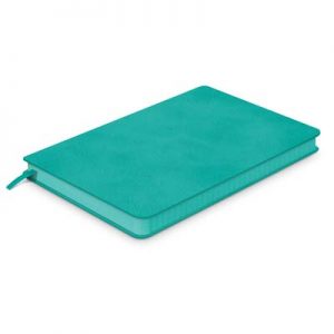 The TRENDS Demio Notebook Medium is a medium notebook with flexible PU Cover.  Pen holder.  Multiple branding options. 7 colours.
