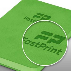 The TRENDS Demio Notebook Medium is a medium notebook with flexible PU Cover.  Pen holder.  Multiple branding options. 7 colours.