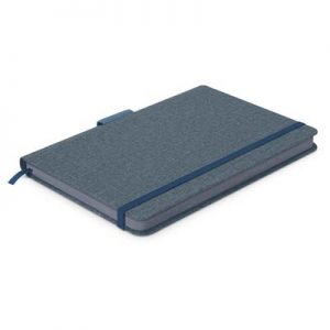The TRENDS Meridian Notebook is an exceptional medium size notebook. 5 colours. Debossing available. Great branded notebooks.