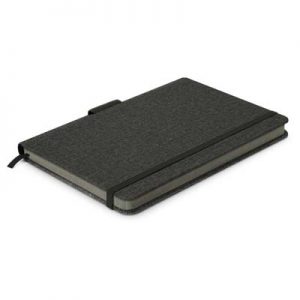 The TRENDS Meridian Notebook is an exceptional medium size notebook. 5 colours. Debossing available. Great branded notebooks.