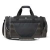 The TRENDS Excelsior Duffle Bag is a superior large duffle bag made from polyester.  Black/Grey.  External pockets.  Great custom duffle bags.