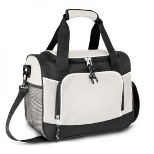 The TRENDS Antarctica Cooler Bag is a 9 litre cooler bag. 9 colours. White piping. Great branded cooler bags.