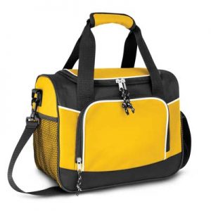 The TRENDS Antarctica Cooler Bag is a 9 litre cooler bag. 9 colours. White piping. Great branded cooler bags.
