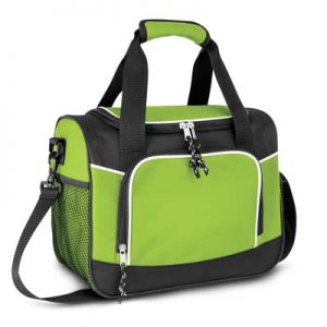 The TRENDS Antarctica Cooler Bag is a 9 litre cooler bag. 9 colours. White piping. Great branded cooler bags.