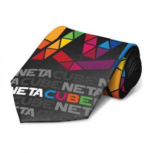 The TRENDS Parisian Tie is an affordable polyester neck tie which is fully sublimated edge to edge branding.  20 working days. 