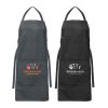 The TRENDS Savoy Bib apron is a good quality bib apron made from 180gsm cotton twill.  Adjustable neck strap.  2 colours.  Great branded aprons.