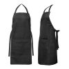 The TRENDS Savoy Bib apron is a good quality bib apron made from 180gsm cotton twill.  Adjustable neck strap.  2 colours.  Great branded aprons.