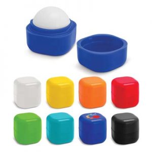The TRENDS Prima Lip Balm Ball is a trendy lip balm ball in smart square case. 8 colours. Pleasant fragrance. Ingredients label.