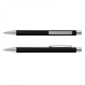 The TRENDS Lancer Pen is a retractable aluminium ball pen with shiny coloured barrels. Engraving and print available. 10 colours.