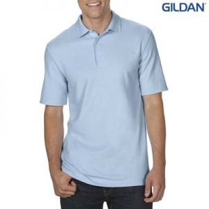 The Gildan Performance Adult Double Pique Sport Shirt is a 65% polyester classic fit shirt. 10 colours. Sizes S - 5XL.