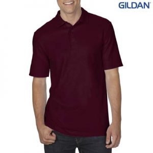 The Gildan Performance Adult Double Pique Sport Shirt is a 65% polyester classic fit shirt. 10 colours. Sizes S - 5XL.