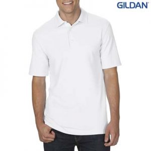 The Gildan Performance Adult Double Pique Sport Shirt is a 65% polyester classic fit shirt. 10 colours. Sizes S - 5XL.