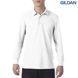 The Gildan DryBlend Adult Double Pique Long Sleeve Sport Shirt is a 65% polyester classic fit shirt. 3 colours. Sizes S - 3XL.