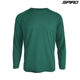 The Spiro Adult Impact Performance Aircool Longsleeve is a 100% polyester, soft mesh long sleeve tee. 7 colours. Sizes S - 5XL.