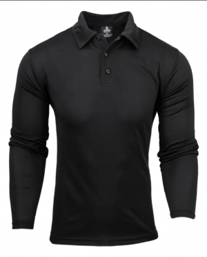 The Aussie Pacific Mens Botany Long Sleeve Polo shirt is made from 100% Driwear polyester moisture removal.  6 colours.  Great branded polos and sportswear.