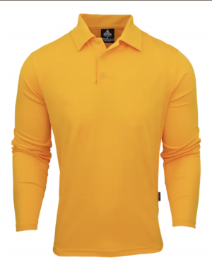 The Aussie Pacific Mens Botany Long Sleeve Polo shirt is made from 100% Driwear polyester moisture removal.  6 colours.  Great branded polos and sportswear.