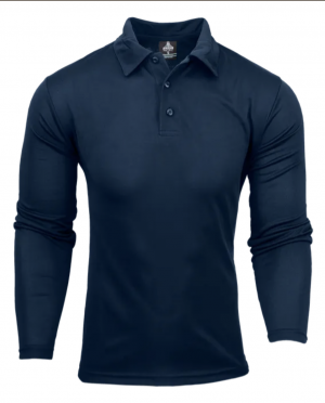 The Aussie Pacific Mens Botany Long Sleeve Polo shirt is made from 100% Driwear polyester moisture removal.  6 colours.  Great branded polos and sportswear.