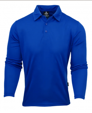 The Aussie Pacific Mens Botany Long Sleeve Polo shirt is made from 100% Driwear polyester moisture removal.  6 colours.  Great branded polos and sportswear.