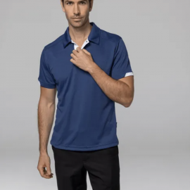 The Aussie Pacific Morris Mens Polos is a 100% polyester, Dri-wear, short sleeve polo. Available in 6 colours. Sizes S - 3XL, 5XL.