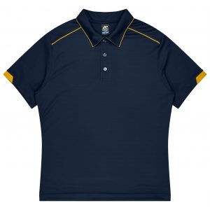 The Aussie Pacific Currumbin Mens Polo is a 100% polyester, Dri-wear, short sleeve mens polo. Available in 16 colours. Sizes S - 3XL, 5XL.