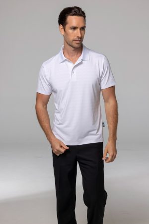The Aussie Pacific Noosa Mens Polos is a 86% polyester, Dri-wear, short sleeve mens polo. Available in 4 colours. Sizes S - 3XL, 5XL.