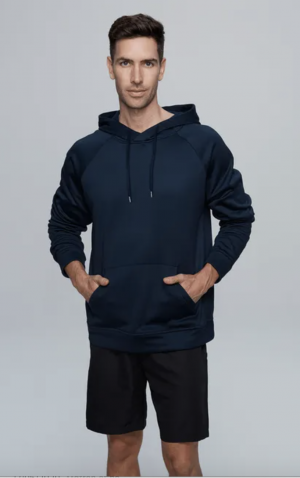 The Aussie Pacific Crusader Mens Hoodie is a 100% polyester brushed fleece mens hoodie with front pocket. Available in 7 colours. Sizes XS - 3XL, 5XL, 7XL.