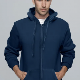 The Aussie Pacific Queenscliff Zip Mens Hoodie is an 80% cotton/20% polyester mens hoodie with full length zip. Available in 3 colours. Sizes XS - 3XL, 5XL, 7XL.