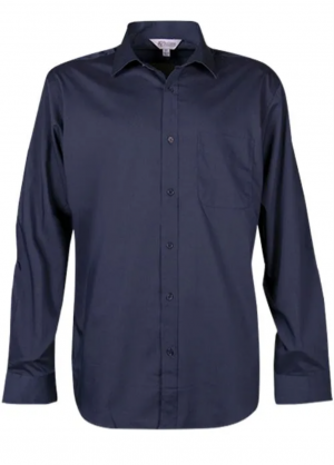 The Aussie Pacific Mosman Mens Shirt Long Sleeve is a 70% polyester, standard fit mens shirt. Available in 8 colours. Sizes XXS - 5XL.