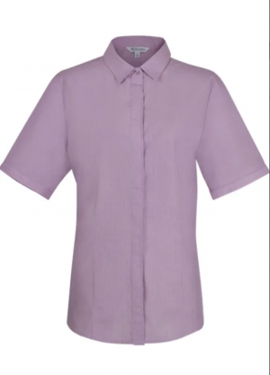 The Aussie Pacific Grange Lady Shirt Short Sleeve is a 65% polyester/35% cotton, micro-check ladies shirt. Available in 3 colours. Sizes 4 - 26.