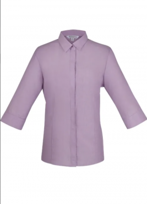 The Aussie Pacific Grange Lady Shirt 3/4 Sleeve is a 65% polyester/35% cotton, micro-check ladies shirt. Available in 3 colours. Sizes 4 - 26.