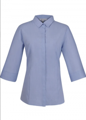 The Aussie Pacific Grange Lady Shirt 3/4 Sleeve is a 65% polyester/35% cotton, micro-check ladies shirt. Available in 3 colours. Sizes 4 - 26.