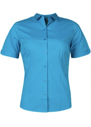 The Aussie Pacific Mosman Ladies Shirt Short Sleeve is a 70% polyester, comfortable fit ladies shirt. Available in 8 colours. Sizes 4 - 26.