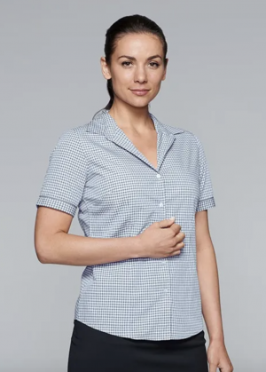 2907S The Aussie Pacific Epsom Lady Shirt Short Sleeve is a 65% polyester/35% cotton ladies shirt. Available in 3 colours. Sizes 4 - 26.