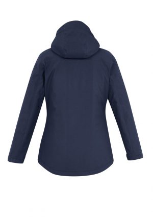 The Biz Collection Ladies Eclipse Jacket is a waterproof, quilted, long length ladies jacket with detachable hood. Available in 2 colours. Sizes S - 2XL.