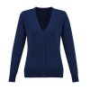 The Biz Collection Ladies Roma Cardigan is a 50% merino/50% acrylic, v-neck, buttoned cardigan. Available in 4 colours. Sizes XS - 3XL.