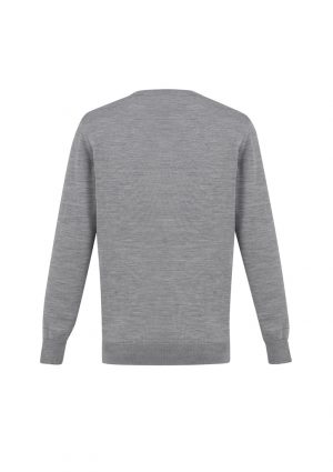 The Biz Collection Mens Roma Pullover is a 50% merino wool/50% acrylic, v-neck pullover jumper. Available in 4 colours. Sizes XS - 5XL.