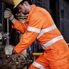 The Syzmik Mens FR Hoop Taped Overall is a 93% Meta-Aramid, hi-vis overall. Available in Orange. Sizes 77 - 122.
