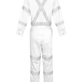 The Syzmik Mens Bio Motion X Back Overall is a 100% cotton drill overall with multiple pockets. Available in White. Sizes 77 - 122.