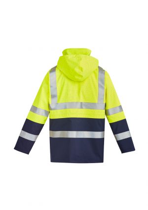 The Syzmik Mens FR Arc Rated Anti Static Waterproof Jacket is a 100% polyester with carbon fibre, heat and water resistant jacket. Available in 2 colours. Sizes XXS - 5XL, 7XL.