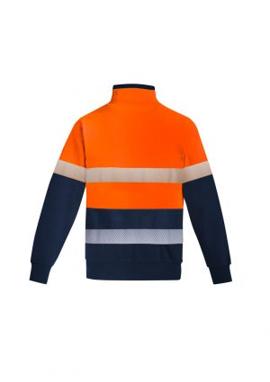 The Syzmik Mens Orange Flame 1/4 Zip Brushed Fleece is a 55% Modacrylic, 1/4 zip fleece with pockets. Available in 2 colours. Sizes XXS - 5XL, 7XL.