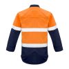 ZW132_OrangeNavy_Back