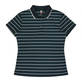 The Aussie Pacific Vaucluse Lady Polos is a 100% polyester, Dri-wear, short sleeve ladies polo. Available in 5 colours. Sizes 6 - 26.