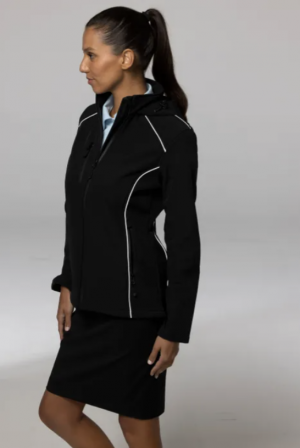 2531 The Aussie Pacific Aspen Lady Jackets is a heavy weight, softshell jacket with concealed hood. 2 colours. Sizes 6 - 26.