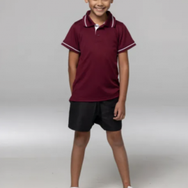 The Aussie Pacific Cottesloe Kids Polos is a soft, breathable short sleeve kids polo. Available in 14 colours. Sizes 4 - 16.
