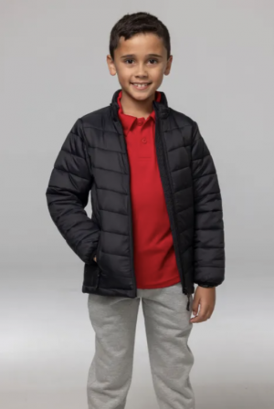 The Aussie Pacific Buller Kids Jacket has a nylon outer, with a lightweight polyester fill. 2 colours. Sizes 4 - 16.