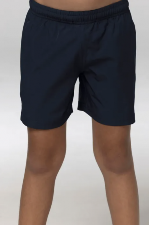 3606 The Aussie Pacific Training Kids Shorts are 92% polyester, elasticated shorts with pockets. Available in 2 colours. Sizes 4 - 16.