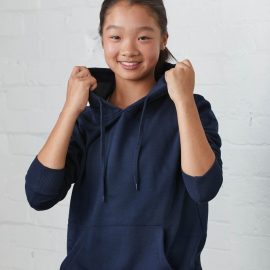 The Unlimited Edition Crew Kids Hoodie is made from 80% polyester & 20% cotton material. Available in 3 colours. Sizes 4 - 14.