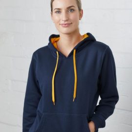 The Unlimited Edition Crew Adults Contrast Hoodie is an 80% polyester/20% cotton, pullover hoodie with front pocket. Available in 39 colours. Sizes S - 3XL, 5XL.